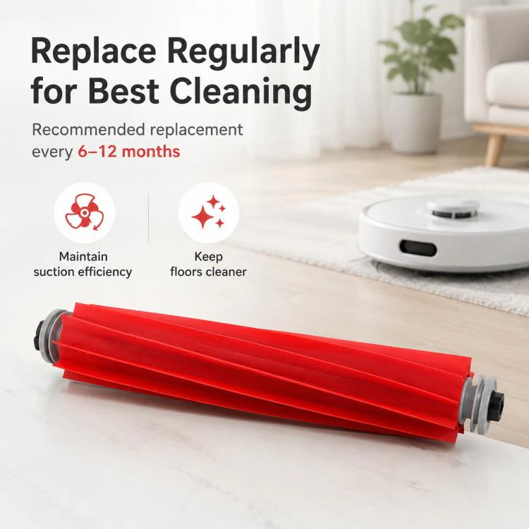 Replacement Accessories for Roborock Q7 Max+ / T8 Plus Robot Vacuum Cleaner, Specification:Main Roller Brush - Image 8