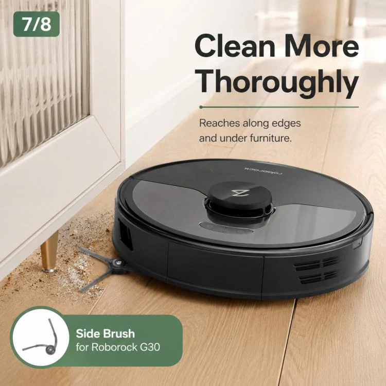 Replacement Accessories for Roborock Saros 10 / G30 Robot Vacuum Cleaner, Specification:Side Brush - Image 8