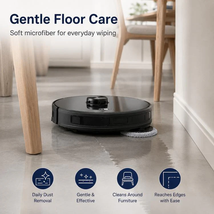 Replacement Accessories for Roborock Saros 10 / G30 Robot Vacuum Cleaner, Specification:Side Mop Pad - Image 8