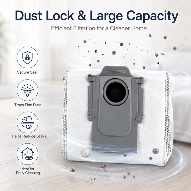Replacement Accessories for Roborock T7S / G10S / S7 / S7 Max Robot Vacuum Mop, Specification:Activated Carbon Dust Bag - Image 4