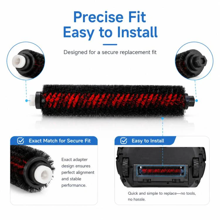 Replacement Accessories for Roborock T7S / G10S / S7 / S7 Max Robot Vacuum Mop, Specification:Cleaning Brush for G10 - Image 4