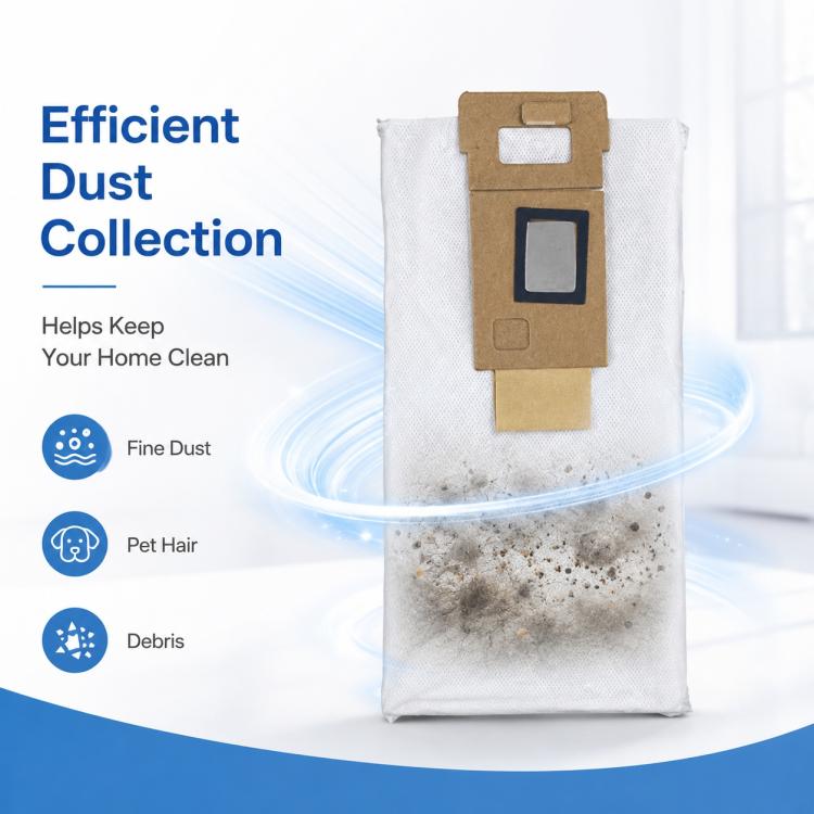 Replacement Accessories for Roborock T7S / G10S / S7 / S7 Max Robot Vacuum Mop, Specification:Dust Bag US Version - Image 7