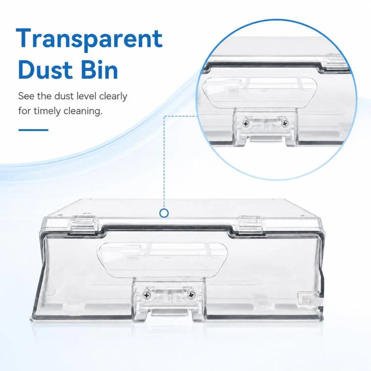 Replacement Accessories for Roborock T7S / G10S / S7 / S7 Max Robot Vacuum Mop, Specification:Dust Box for T7 Plus - Image 3