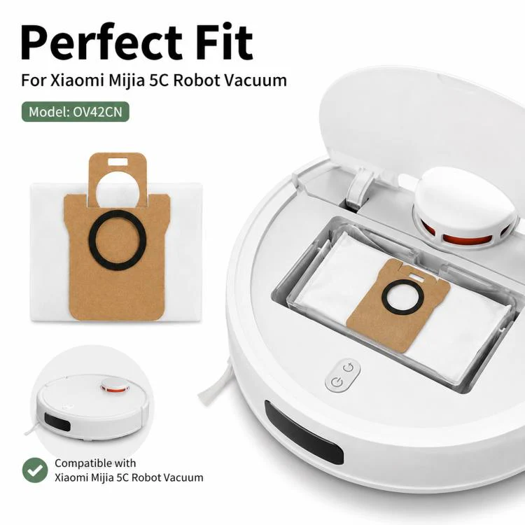 Replacement Accessories for Xiaomi Mijia 5C OV42CN Robot Vacuum Cleaner, Specification:Dust Bag - Image 6