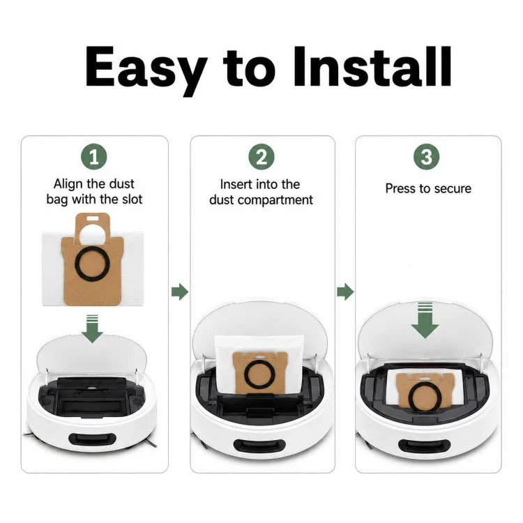 Replacement Accessories for Xiaomi Mijia 5C OV42CN Robot Vacuum Cleaner, Specification:Dust Bag - Image 7
