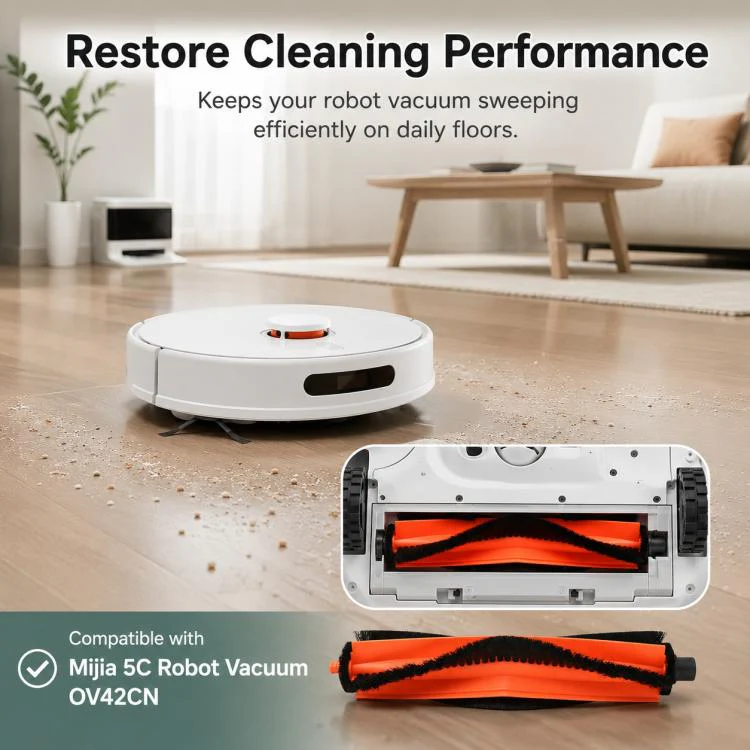 Replacement Accessories for Xiaomi Mijia 5C OV42CN Robot Vacuum Cleaner, Specification:Main Brush - Image 7