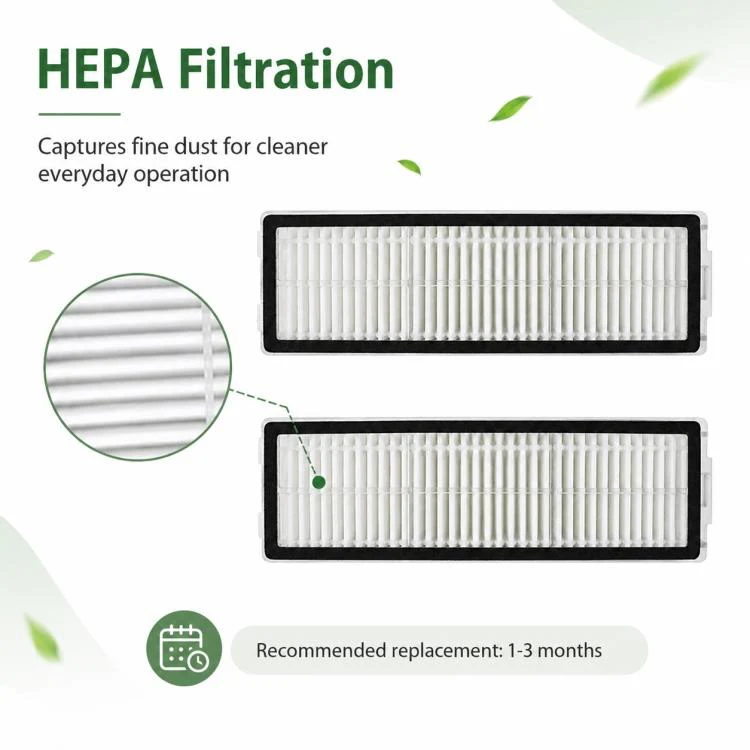 Replacement Accessories for Xiaomi Mijia M40 S Robot Vacuum Cleaner, Specification:Dual Filter - Image 4