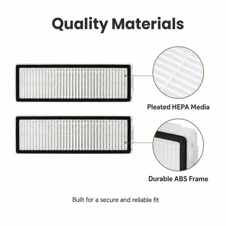 Replacement Accessories for Xiaomi Mijia M40 S Robot Vacuum Cleaner, Specification:Dual Filter - Image 5