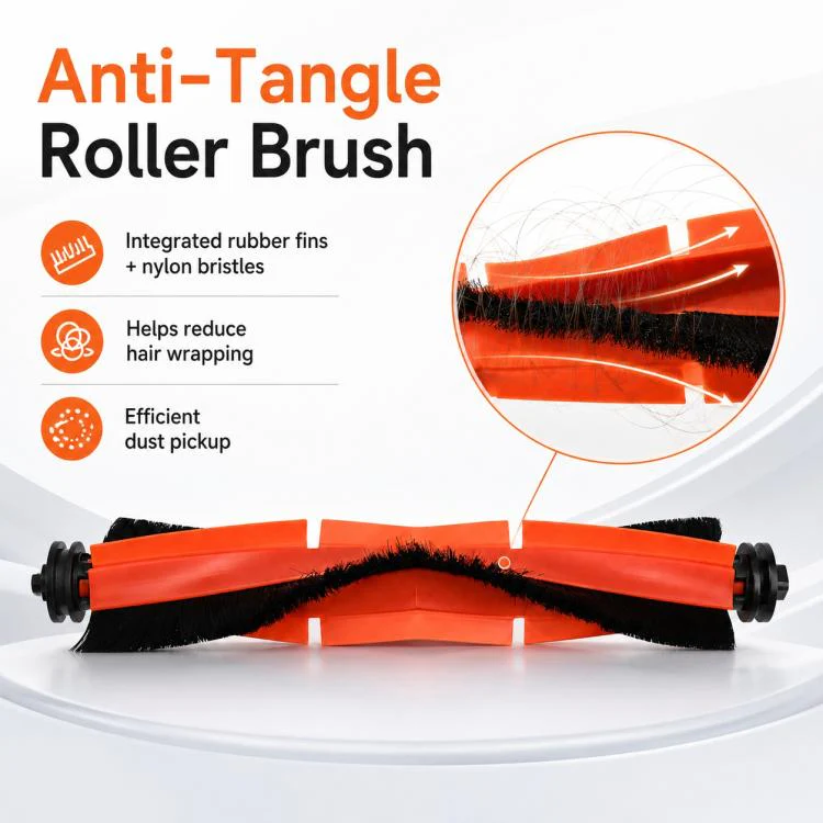 Replacement Accessories for Xiaomi Mijia M40 S Robot Vacuum Cleaner, Specification:Main Brush - Image 3