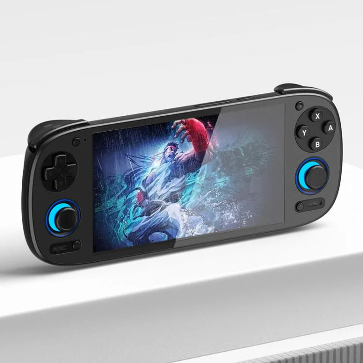 Retroid Pocket RP5 5.5 Inch OLED Touch Screen Handheld Game Console, Size: With 128G TF Card(Black)