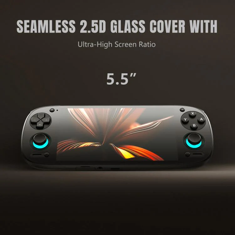 Retroid Pocket RP5 5.5 Inch OLED Touch Screen Handheld Game Console, Size: With 512G TF Card(White) - Image 4