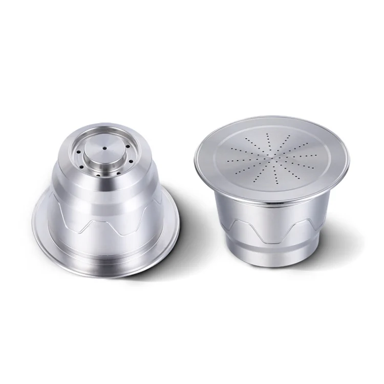 Reusable Stainless Steel Coffee Capsules with Multiple Filling Coffee Filters(Silver) - Image 3