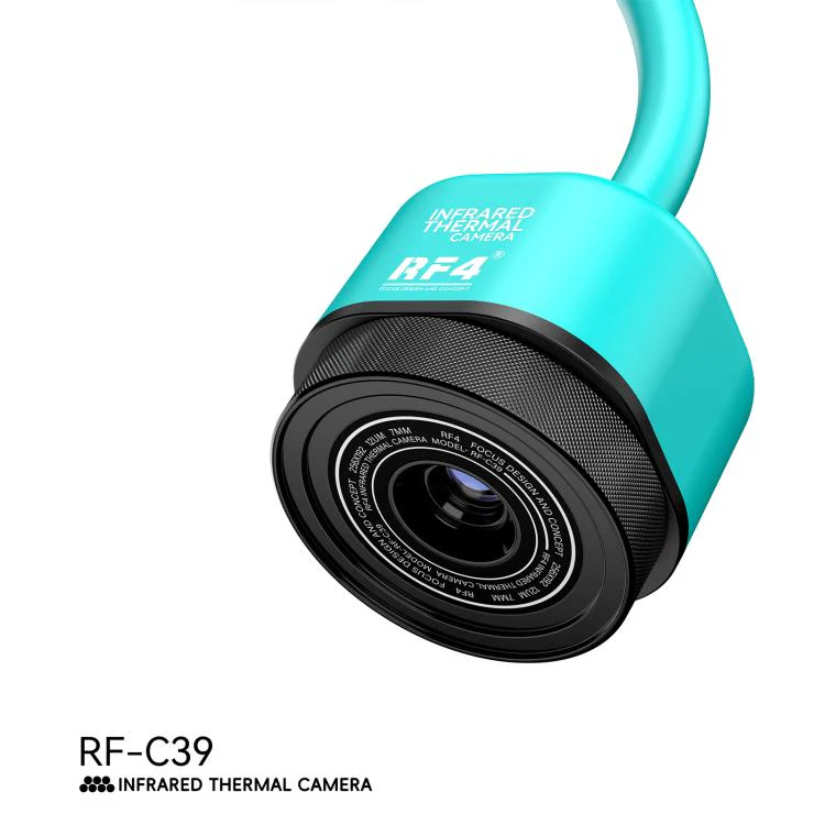 RF4 RF-C39 2 in 1 4K Visible and Infrared Dual-Spectral Thermal Camera for PCB Fault Detector(Blue) - Image 2
