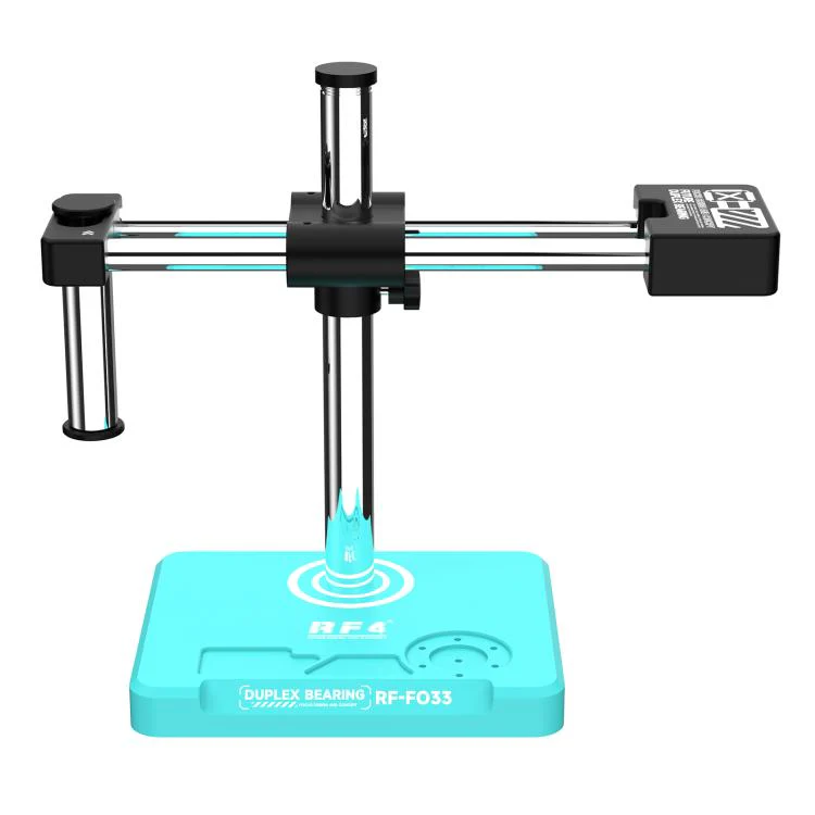 RF4 RF-FO33 360-Degree Adjustable Dual-axis Swing Arm Microscope Stand with Base for Most Microscope - Image 2
