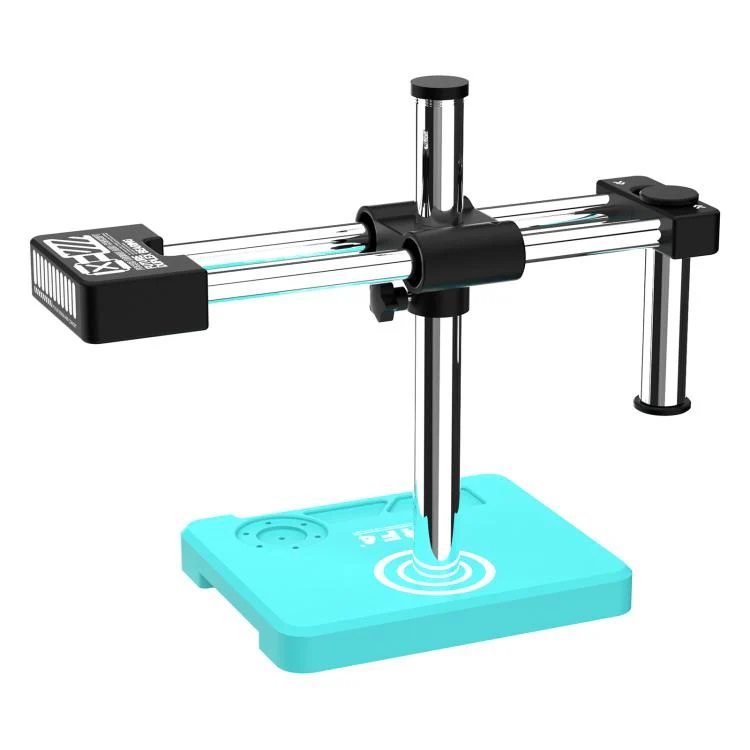 RF4 RF-FO33 360-Degree Adjustable Dual-axis Swing Arm Microscope Stand with Base for Most Microscope - Image 4