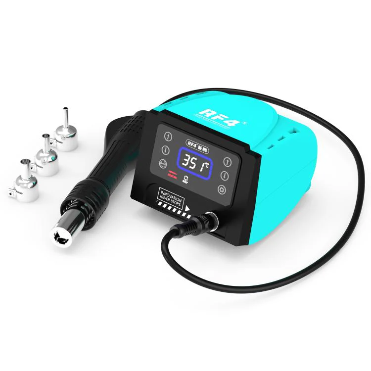 RF4 RF-H6 600W Temperature Control BGA Hot Air Rework Desoldering Station for Mobile Phone Repair(US Plug)