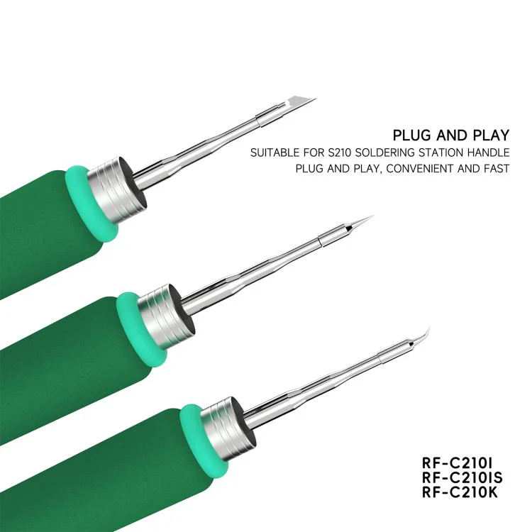 RF4 Soldering Iron Tips for C210 Soldering Handle, Model:RF-C210 I - Image 4