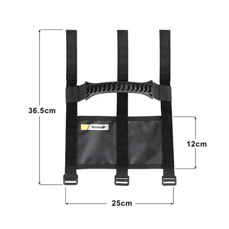 Rhinowalk SK100 Scooters Convenient Handle Balance Bike Strap Handle For Rods Below 7cm In Diameter(Black) - Image 3