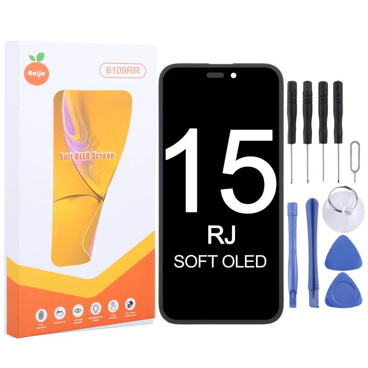 RJ Soft OLED Screen For iPhone 15