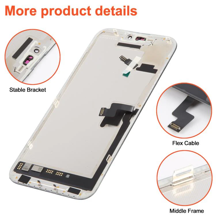 RJ Soft OLED Screen For iPhone 16 Pro Max - Image 3