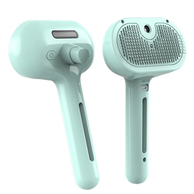RK56 USB Charging Spray Pet Grooming Comb Cat and Dog Hair Removal Tool Pet Products(Green)