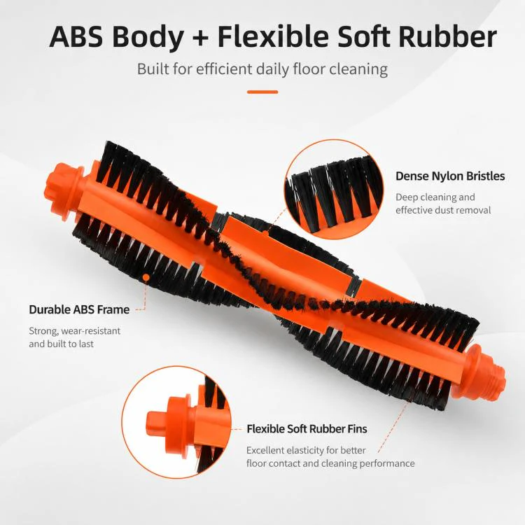 Robot Vacuum Cleaner Replacement Accessories for Xiaomi Mijia Robot Vacuum Mop 2, Specification:Main Brush - Image 3