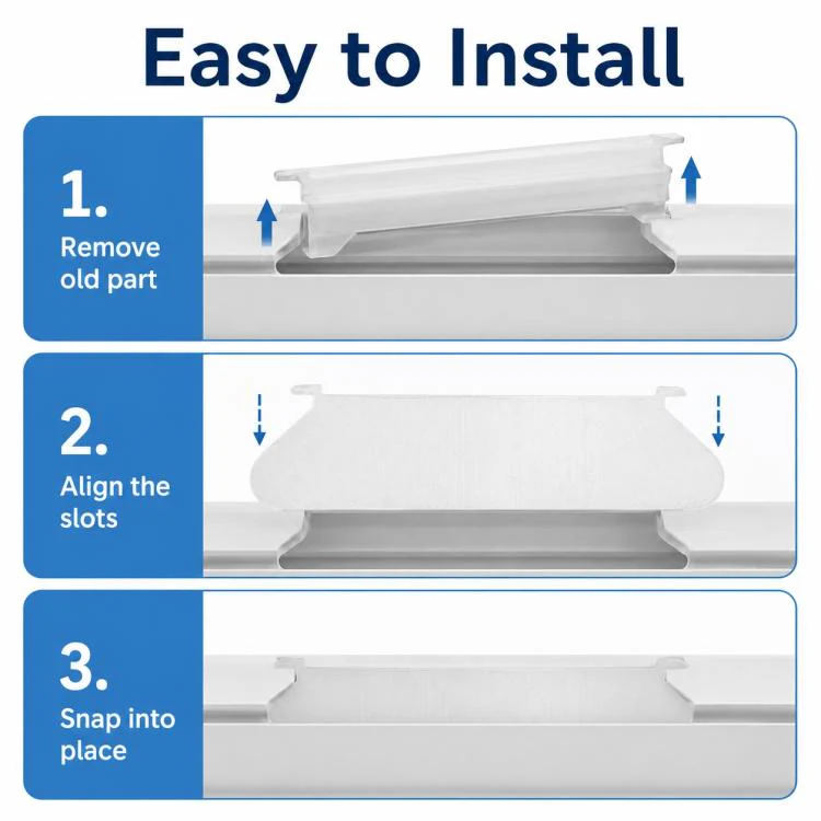 Robot Vacuum Cleaner Replacement Accessories for Xiaomi Mijia Robot Vacuum Mop Pro, Specification:Deflector Plate - Image 7