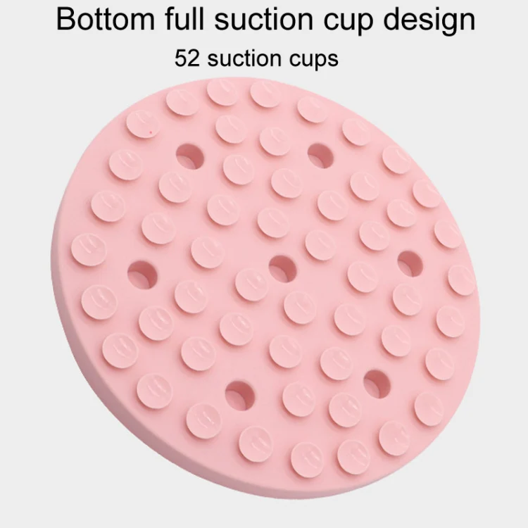 Rose Shaped Pet Lick Pads Dogs Silicone Slow Eating Mat(Purple) - Image 5