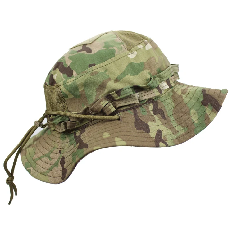 Round Edge Benny Hat Outdoor Hiking Camping Fishing Sunshade Hat(CP Camouflage) - Image 2