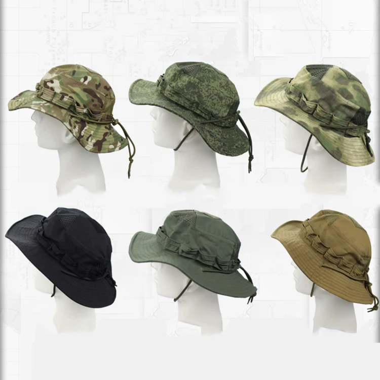 Round Edge Benny Hat Outdoor Hiking Camping Fishing Sunshade Hat(CP Camouflage) - Image 9