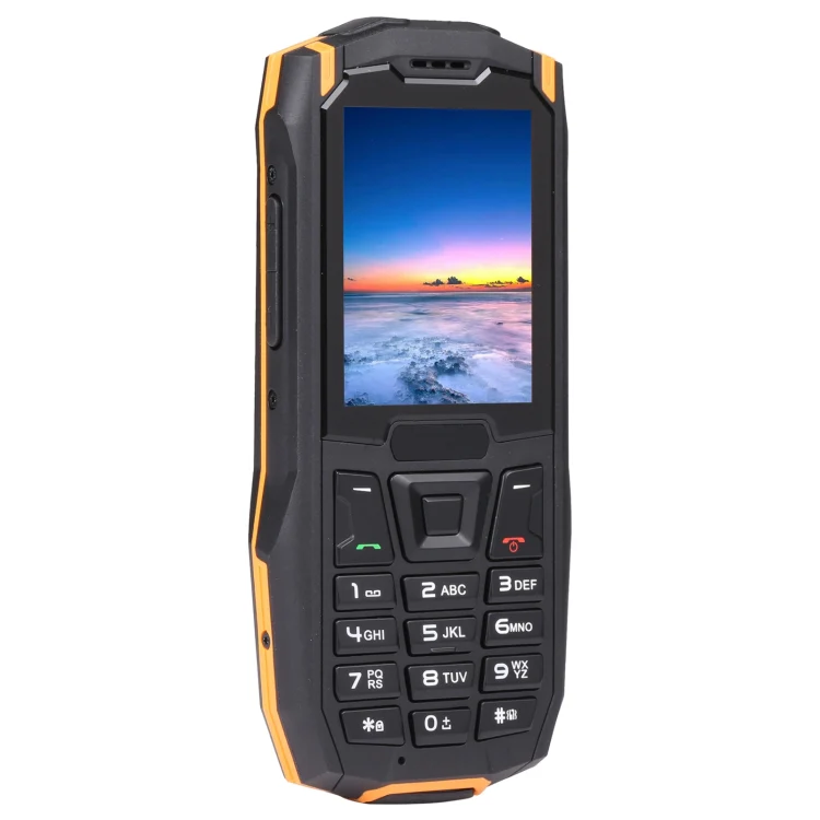 Rugtel R2C Rugged Phone, IP68 Waterproof Dustproof Shockproof, 2.4 inch, MTK6261D, 2500mAh Battery, SOS, FM, Dual SIM (Orange) - Image 2