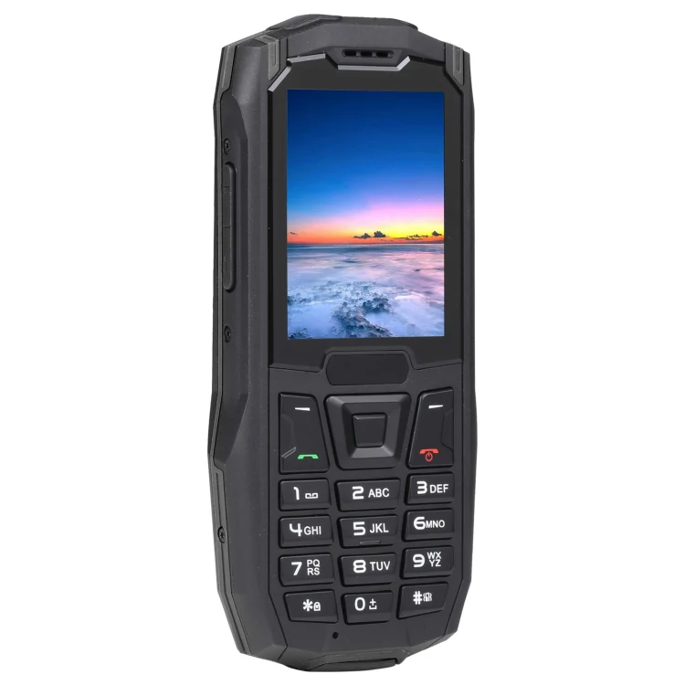 Rugtel R2C Rugged Phone, IP68 Waterproof Dustproof Shockproof, 2.4 inch, MTK6261D, 2500mAh Battery, SOS, FM, Dual SIM(Black) - Image 2