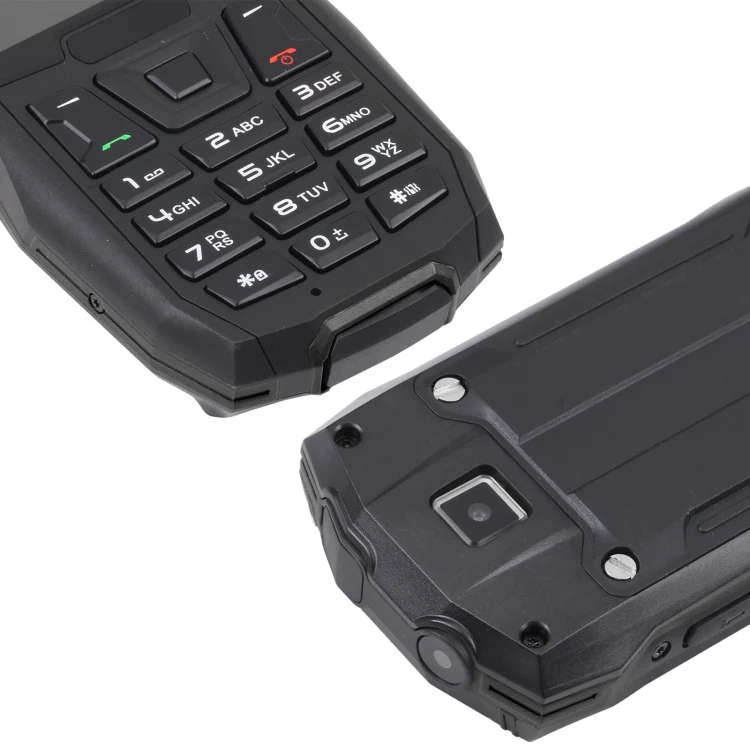 Rugtel R2C Rugged Phone, IP68 Waterproof Dustproof Shockproof, 2.4 inch, MTK6261D, 2500mAh Battery, SOS, FM, Dual SIM(Black) - Image 5