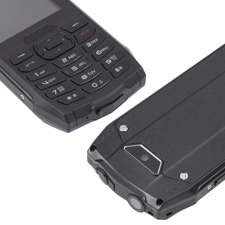 Rugtel R3C Rugged Phone, IP68 Waterproof Dustproof Shockproof, 2.8 inch, MTK6261D, 2000mAh Battery, SOS, FM, Dual SIM(Black) - Image 5