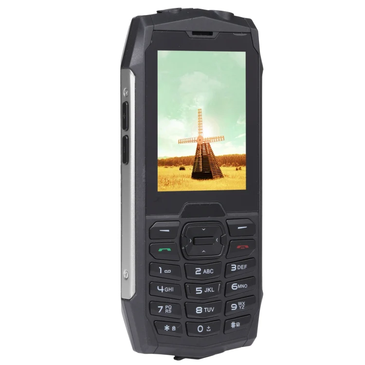 Rugtel R3C Rugged Phone, IP68 Waterproof Dustproof Shockproof, 2.8 inch, MTK6261D, 2000mAh Battery, SOS, FM, Dual SIM(Silver) - Image 2