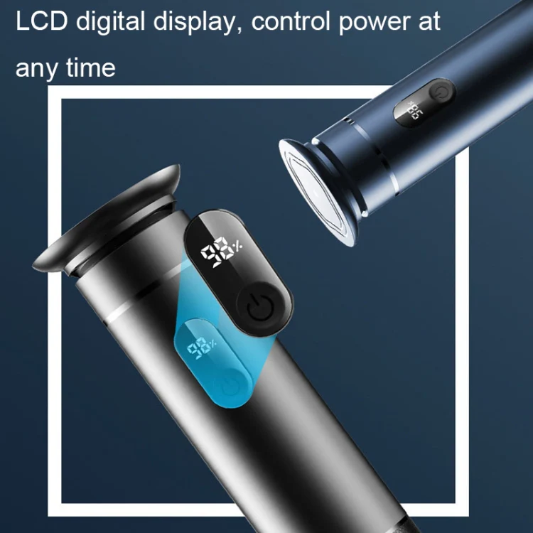 S-608 Smart Digital Display USB Charging Foot Grinder Exfoliating Electric Pedicure(Black) - Image 4