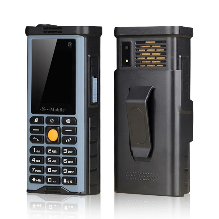 S-G8800 Triple Proofing Elder Phone, Waterproof Shockproof Dustproof, 2400mAh Battery, 2.2 inch, 21 Keys, LED Flashlight, FM, Quad SIM, with Antenna(Light Blue) - Image 2