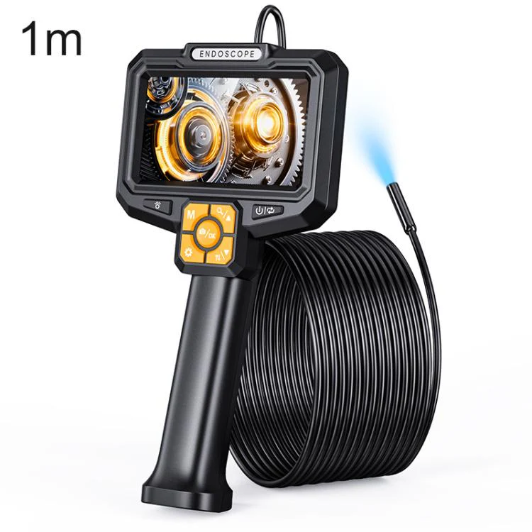 S11 5 inch IPS HD Screen 8mm Industry Digital Endoscope, Type:1m Hard Cable Single-lens