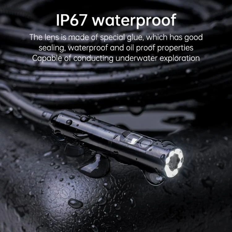 S11 5 inch IPS HD Screen 8mm Industry Digital Endoscope, Type:5m Hard Cable Dual-lens - Image 8