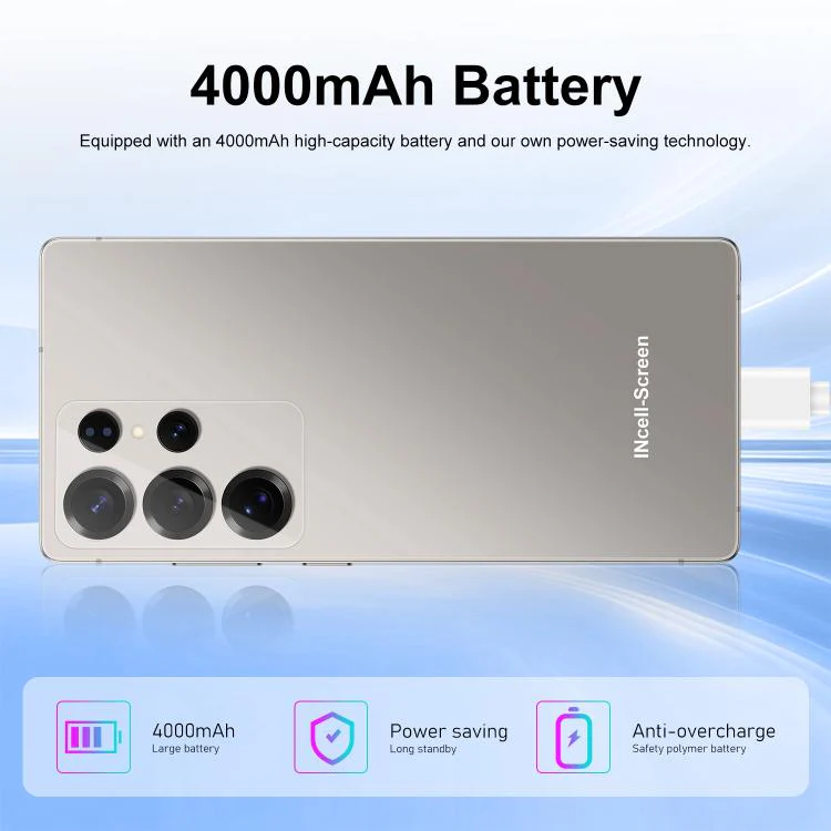 S25 Ultra / B9T, 4GB+64GB, 6.75 inch Android 10 MTK6739 Quad Core, Network: 4G, OTG, Dual SIM, Plug:UK Plug(Gold) - Image 14