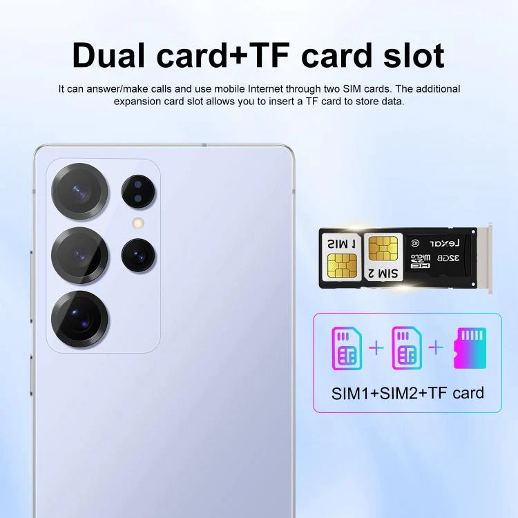 S25 Ultra / B9T, 4GB+64GB, 6.75 inch Android 10 MTK6739 Quad Core, Network: 4G, OTG, Dual SIM, Plug:UK Plug(Gold) - Image 16