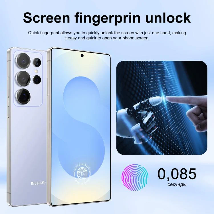 S25 Ultra / B9T, 4GB+64GB, 6.75 inch Android 10 MTK6739 Quad Core, Network: 4G, OTG, Dual SIM, Plug:US Plug(Light Blue) - Image 13