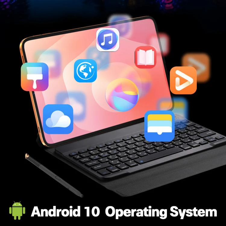 S26 Ultra 10.1 inch WiFi Tablet PC, 3GB+32GB, Android 10 MTK6750 Octa Core, UK Plug (Orange) - Image 5