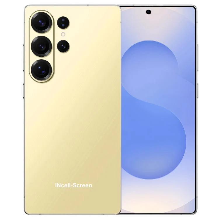 S26 Ultra / B9S, 4GB+64GB, 6.75 inch Android 10 MTK6739 Quad Core, Network: 4G, OTG, Dual SIM, Plug:AU Plug(Yellow)