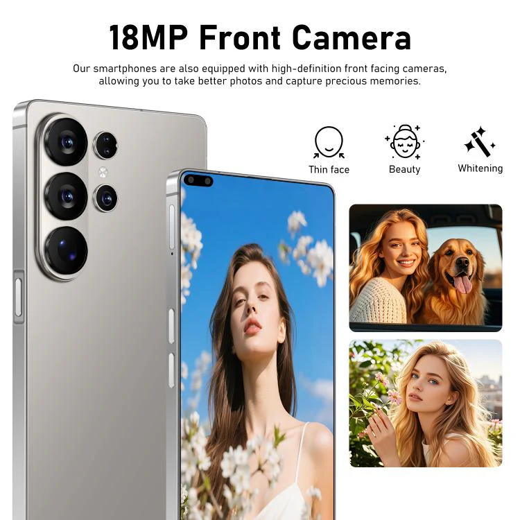 S26 Ultra / C200, 8GB+128GB, 6.6 inch Android 10 MTK6873 Octa Core, Network: 5G, Dual SIM, Plug:EU Plug(Grey) - Image 8