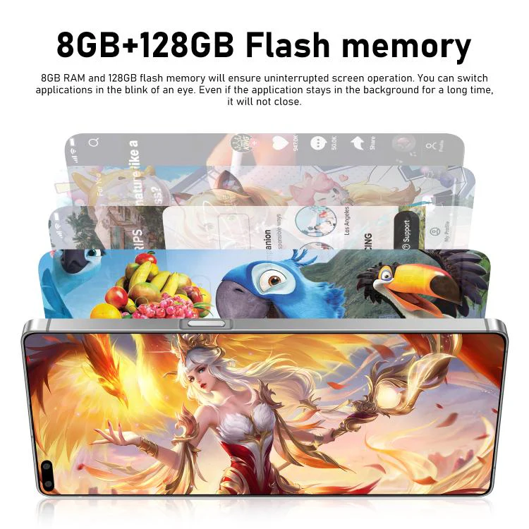 S26 Ultra / C200, 8GB+128GB, 6.6 inch Android 10 MTK6873 Octa Core, Network: 5G, Dual SIM, Plug:EU Plug(Grey) - Image 9