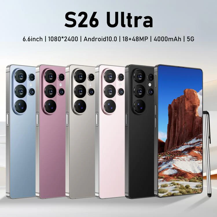 S26 Ultra / C200, 8GB+128GB, 6.6 inch Android 10 MTK6873 Octa Core, Network: 5G, Dual SIM, Plug:UK Plug(Grey) - Image 4