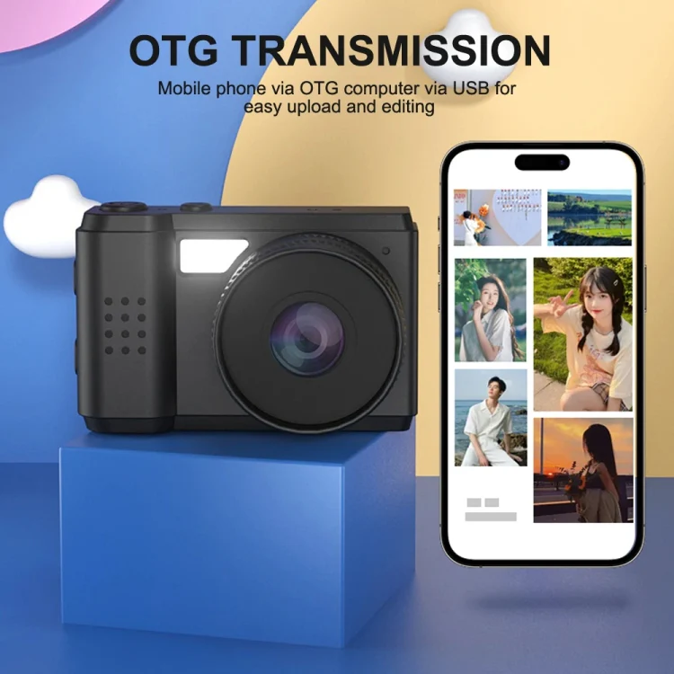 S5 0.96 inch HD Screen Mini Portable Camera(Pink) - Image 12