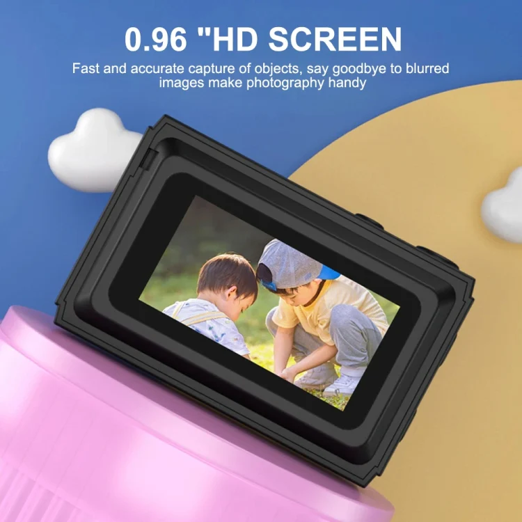 S5 0.96 inch HD Screen Mini Portable Camera(Pink) - Image 8