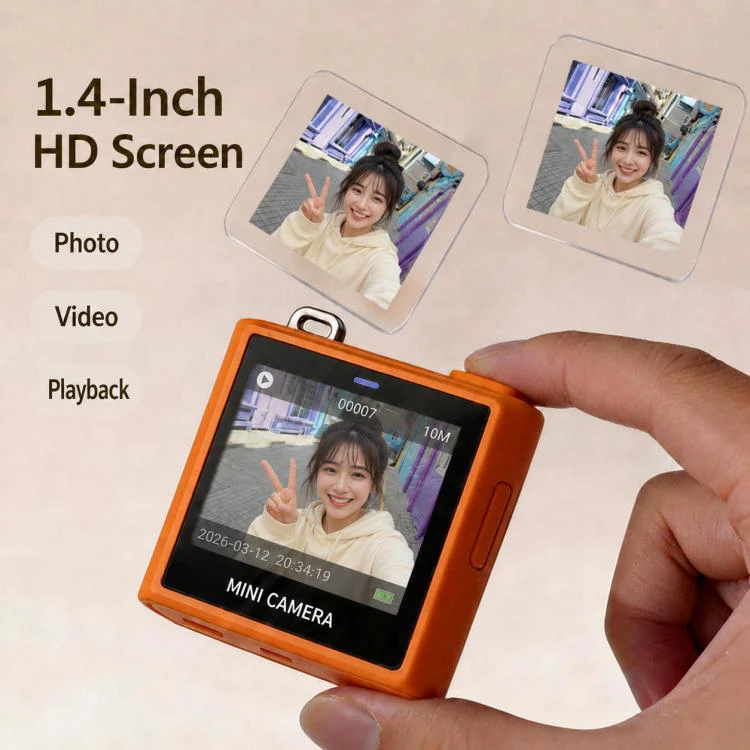 S5 6400PX 1.4 inch LCD HD Digital Mini Thumb Pocket Camera(Blue) - Image 7